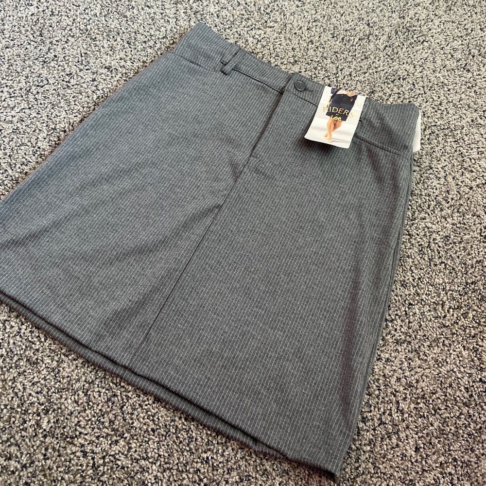 2/$15 RIDERS BY LEE striped skirt!